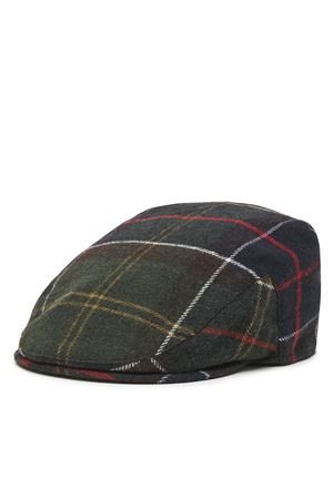 Berretto in tessuto di lana verde BARBOUR | MHA0558TN11