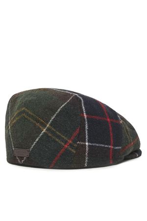 Berretto in tessuto di lana verde BARBOUR | MHA0558TN11
