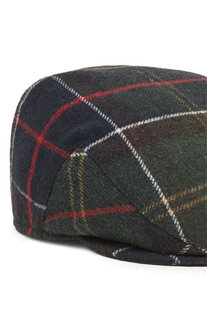 Berretto in tessuto di lana verde BARBOUR | MHA0558TN11