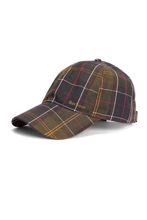 Cappellino in tartan Telfield Verde BARBOUR | MHA0910TN11