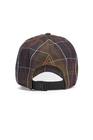 Cappellino in tartan Telfield Verde BARBOUR | MHA0910TN11