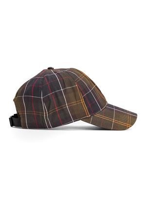 Cappellino in tartan Telfield Verde BARBOUR | MHA0910TN11