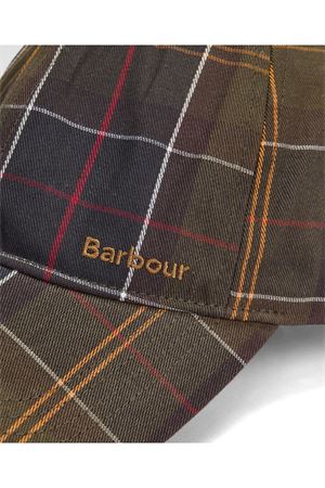 Cappellino in tartan Telfield Verde BARBOUR | MHA0910TN11