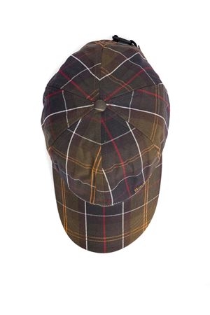 Cappellino in tartan Telfield Verde BARBOUR | MHA0910TN11