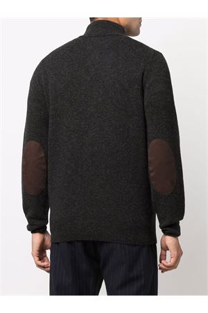 Maglione grigio in lana merino BARBOUR | MKN0585CH91
