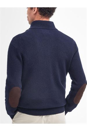 Maglione blu in lana merino BARBOUR | MKN0585NY91