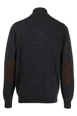 Maglione grigio in lana merino BARBOUR | MKN0731CH51