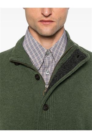 Green wool cardigan BARBOUR | MKN0731OL51
