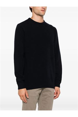 Midnight blue wool sweater BARBOUR | MKN1576NY91