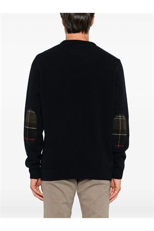 Midnight blue wool sweater BARBOUR | MKN1576NY91