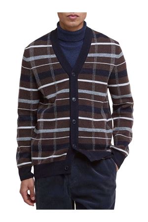 Cardigan in lana motivo Tartan BARBOUR | MKN1668BR17