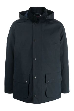 Giacca impermeabile Ashby blu navy BARBOUR | MWB1001NY51