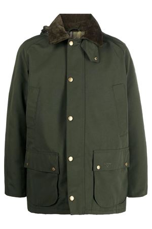 Giacca impermeabile Ashby verde BARBOUR | MWB1001SG51