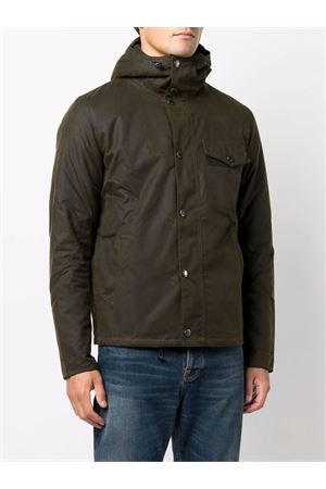 Olive green lightweight rain jacket BARBOUR | MWX1372OL51