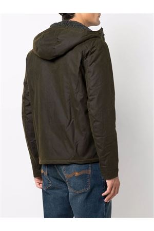 Olive green lightweight rain jacket BARBOUR | MWX1372OL51