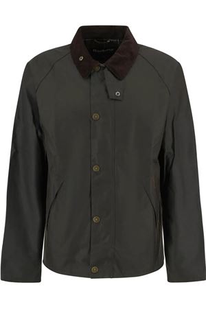 Olive waxed cotton jacket BARBOUR | MWX2492OL71
