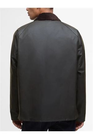 Olive waxed cotton jacket BARBOUR | MWX2492OL71