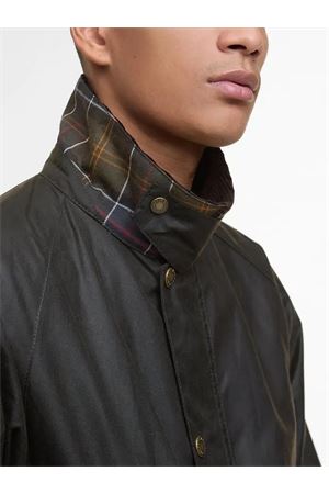 Olive waxed cotton jacket BARBOUR | MWX2492OL71