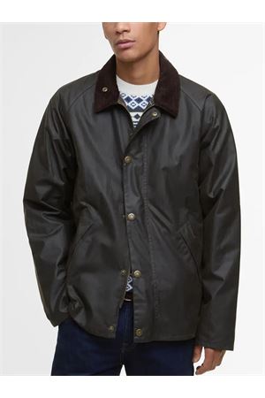 Olive waxed cotton jacket BARBOUR | MWX2492OL71