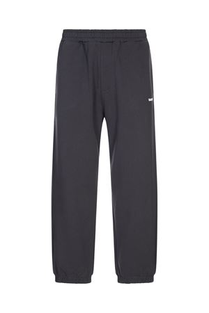 Grey cotton pant trousers BARROW | F5BWUAFP071251