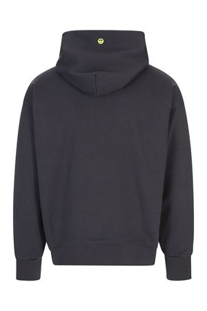Black cotton hoodie BARROW | F5BWUAHS068251