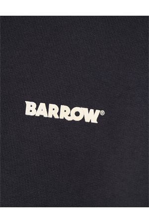 Black cotton hoodie BARROW | F5BWUAHS068251