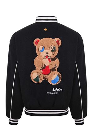 Black Varsity jacket BARROW | F5BWUAJK055110