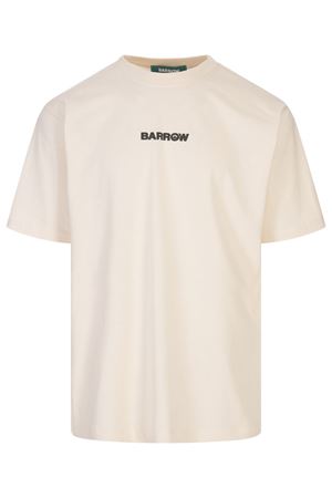 Beige cotton T-shirt BARROW | F5BWUATH049013