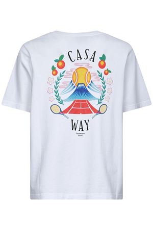 White cotton T-shirt CASABLANCA | MPF25JTS00108