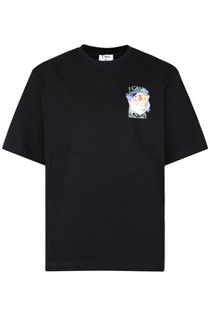 Black Galactic Connection T-Shirt CASABLANCA | MPF25JTS04405