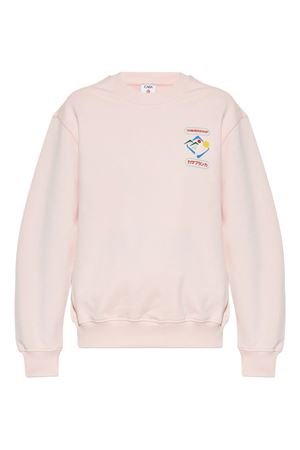 Felpa in cotone rosa chiaro CASABLANCA | WPF25JTP36401