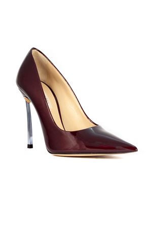 Dècolletè in pelle vernice bordeaux CASADEI | 1F940X100MC28344408.