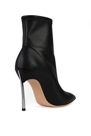 Black leather ankle boot CASADEI | 1R475Y100MC22749000.