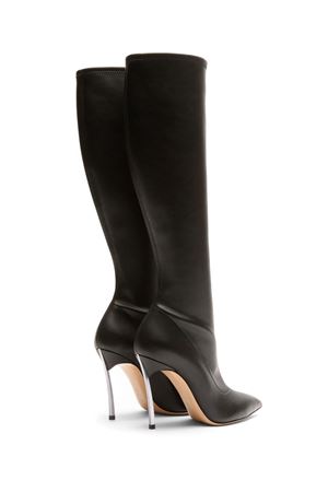 Stivali al ginocchio in pelle nera CASADEI | 1S330Y100MC22749000.