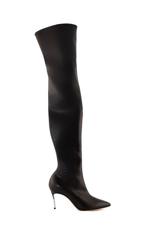 Over-the-knee boots in black nappa leather CASADEI | 1T069Y080MC22749000.