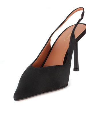 Slingback Darya in camoscio nero CASTAGNA | DARYANERO