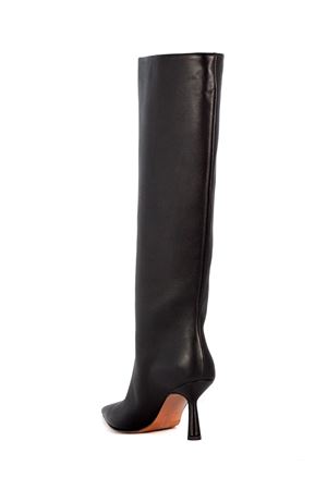 Samoa high boot in black leather CASTAGNA | SAMOANERO