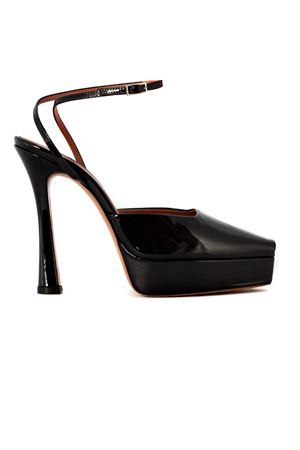 Vicky black patent leather pumps CASTAGNA | VICKYNERO