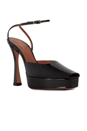 Vicky black patent leather pumps CASTAGNA | VICKYNERO