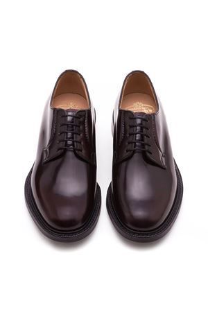 Shannon Burgundy Polished Binder Derby CHURCH'S | EEB0019XVF0ADY