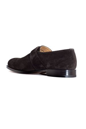 Westbury Monk Strap in camoscio marrone CHURCH'S | EOB0989VJF0EY6