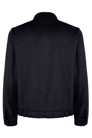 Blue Polov jacket with zip in wool and cashmere COSTUMEIN | Z121000