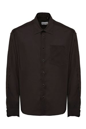 Richard brown wool flannel shirt COSTUMEIN | Z465650