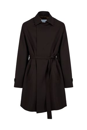 Brown Riko trench coat in technical wool COSTUMEIN | Z522143