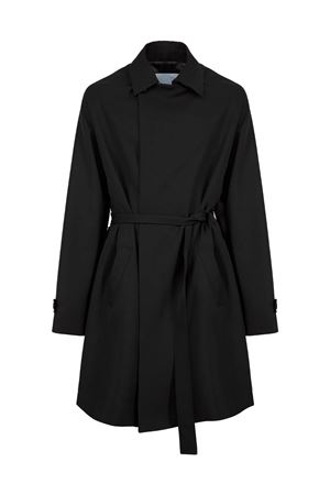 Black Riko trench coat in technical wool COSTUMEIN | Z523999