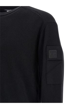 Maglione in lana nero C.P.COMPANY | 19CLKN060A110427A999