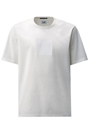 Metropolis Series Mercerized Jersey Short Sleeve Badge T-Shirt C.P.COMPANY | 19CLTS025A006370W103