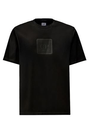Metropolis Series Mercerized Jersey Short Sleeve Badge T-Shirt C.P.COMPANY | 19CLTS025A006370W999