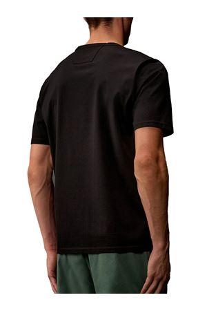 Metropolis Series Mercerized Jersey Short Sleeve Badge T-Shirt C.P.COMPANY | 19CLTS025A006370W999