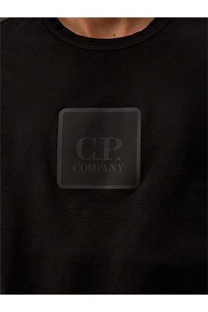 Metropolis Series Mercerized Jersey Short Sleeve Badge T-Shirt C.P.COMPANY | 19CLTS025A006370W999